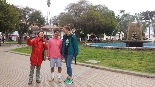 Volunteer Chile teaching Volunteer Chile teaching