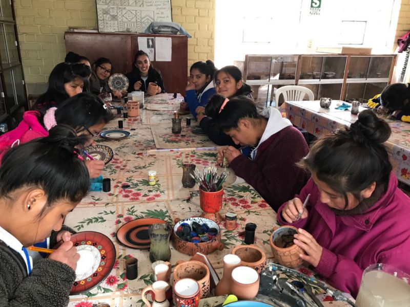 Ceramic lessons Orphanage